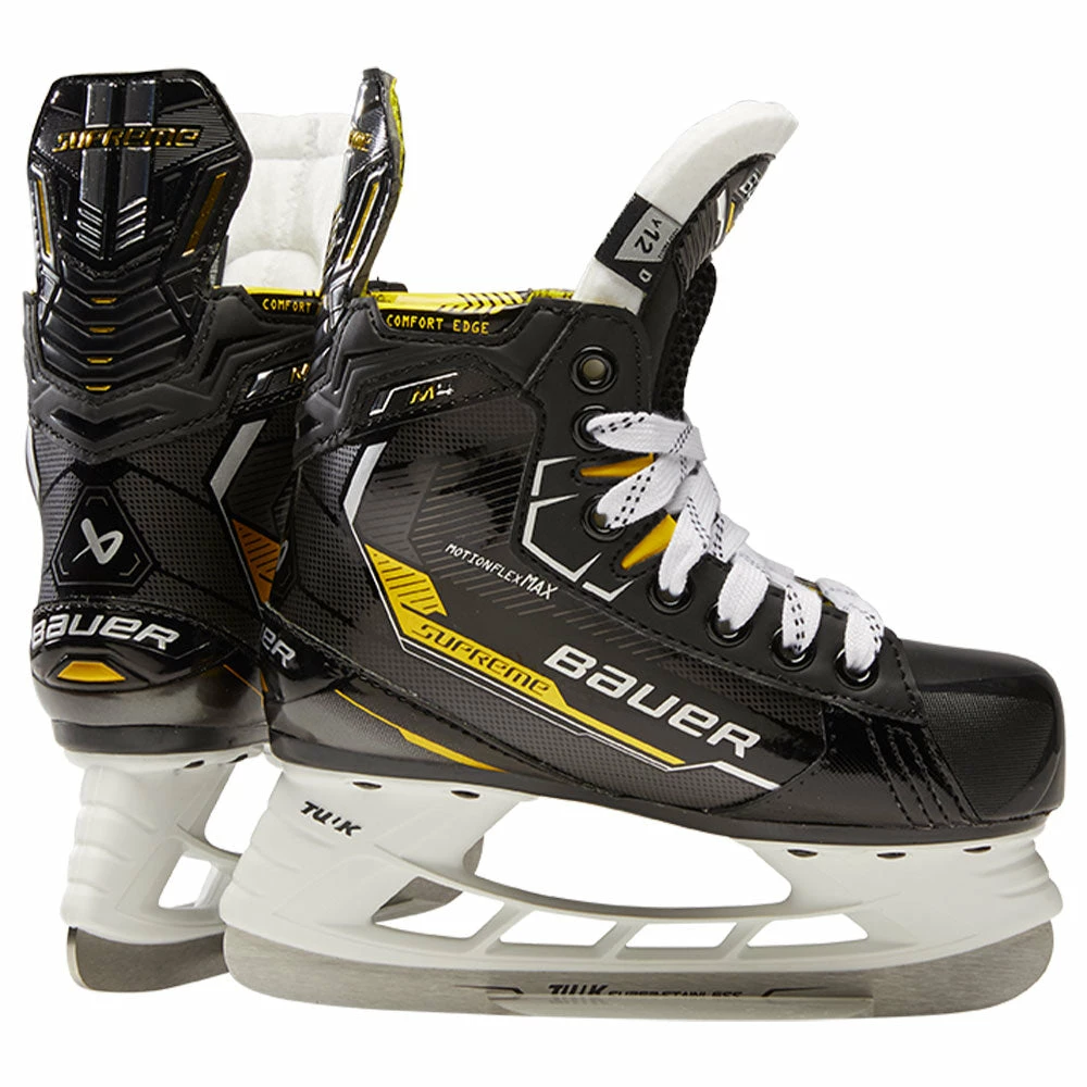 BAUER SUPREME M4 YOUTH HOCKEY SKATES 3 BAUER SUPREME M4 YOUTH HOCKEY SKATES