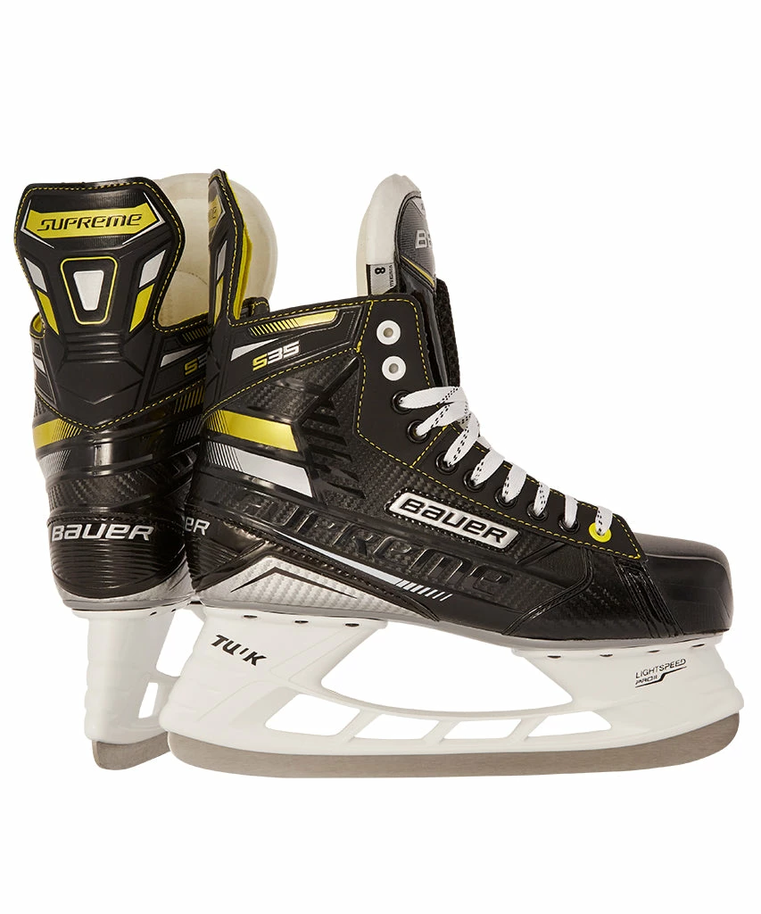 BAUER SUPREME S35 SENIOR HOCKEY SKATES 3 BAUER SUPREME S35 SENIOR HOCKEY SKATES