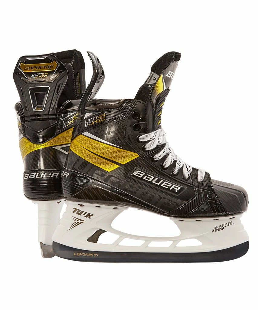 BAUER SUPREME ULTRA SONIC SENIOR HOCKEY SKATES 3 BAUER SUPREME ULTRA SONIC SENIOR HOCKEY SKATES