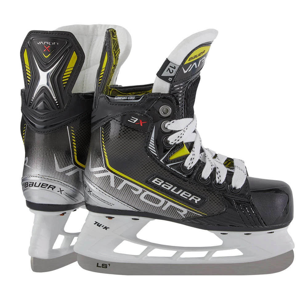 BAUER VAPOR 3X YOUTH HOCKEY SKATES 3 BAUER VAPOR 3X YOUTH HOCKEY SKATES