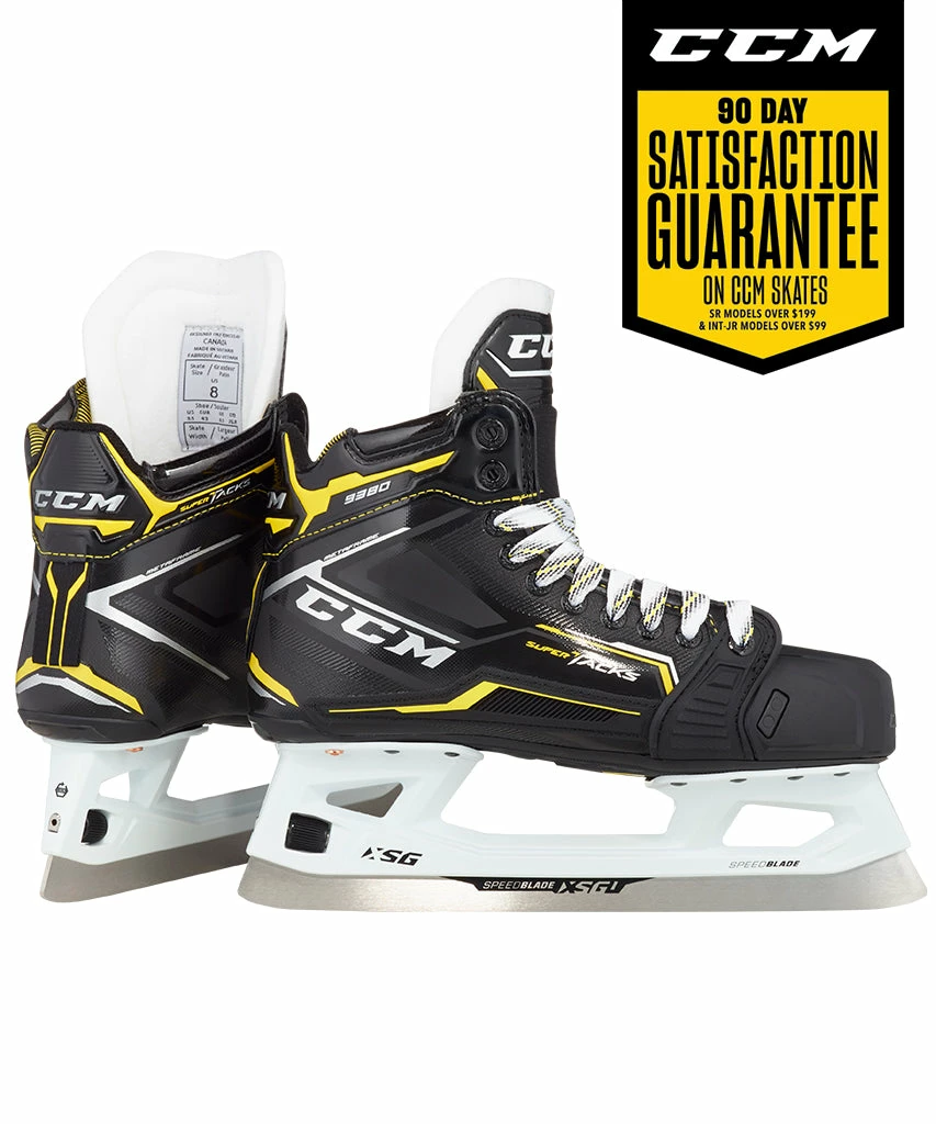 CCM SUPER TACKS 9380 SENIOR GOALIE SKATES 10 CCM SUPER TACKS 9380 SENIOR GOALIE SKATES - Image 8