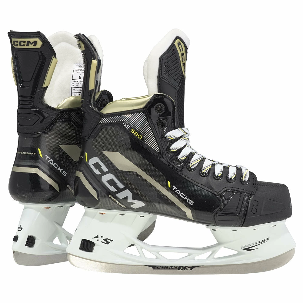 C.C.M. CCM TACKS AS 580 INTERMEDIATE HOCKEY SKATES 3 C.C.M. CCM TACKS AS 580 INTERMEDIATE HOCKEY SKATES