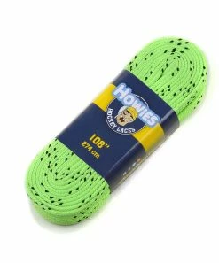 HOWIES CLOTH HOCKEY SKATE LACES -Cheap Hockey Skates Store HOWIES CLOTH HOCKEY SKATE LACES neon green