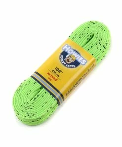 HOWIES WAXED HOCKEY SKATE LACES -Cheap Hockey Skates Store HOWIES WAXED HOCKEY SKATE LACES neon green