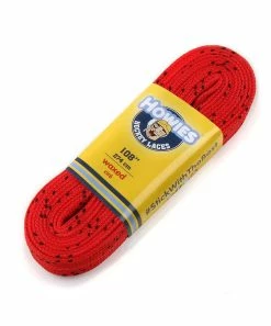 HOWIES WAXED HOCKEY SKATE LACES -Cheap Hockey Skates Store HOWIES WAXED HOCKEY SKATE LACES red