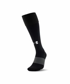 Gildan UNDER ARMOUR MEN'S HOCKEY BLACK OVER THE CALF SOCKS - BLACK