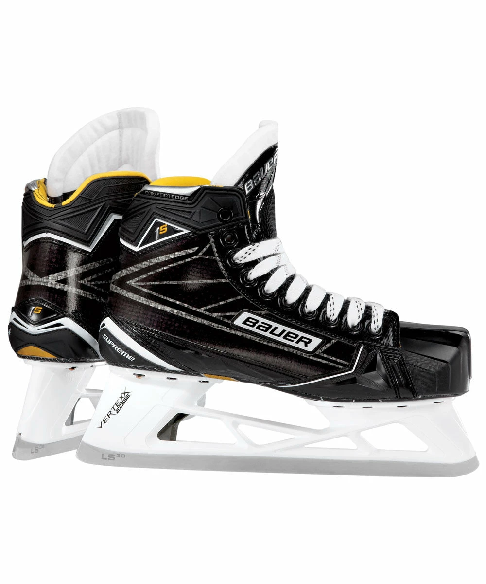 BAUER SUPREME 1S SENIOR GOALIE SKATES 3 BAUER SUPREME 1S SENIOR GOALIE SKATES